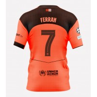 Stroje piłkarskie Barcelona Ferran Torres #7 Koszulka Trzeciej 2025-26 Krótki Rękaw